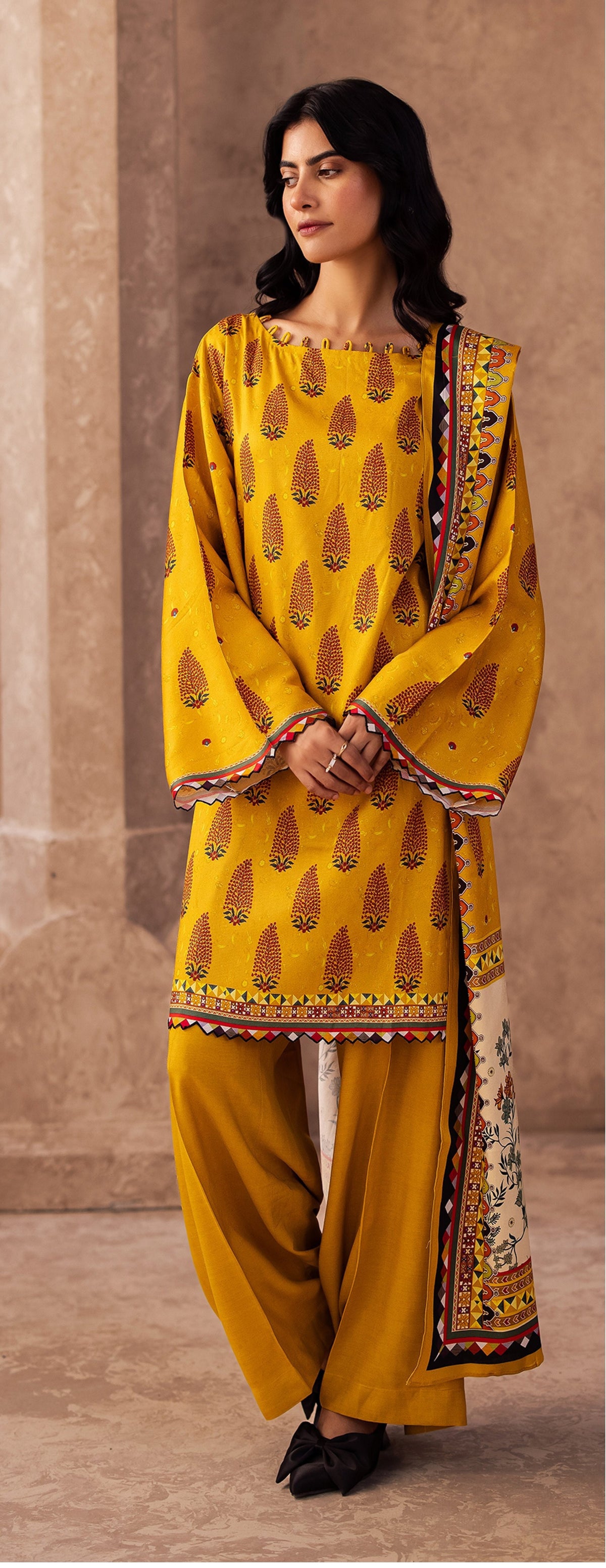 Digital Printed Cotail Shirt Digital Printed Cotail Dupatta Dyed Cotail Trouser