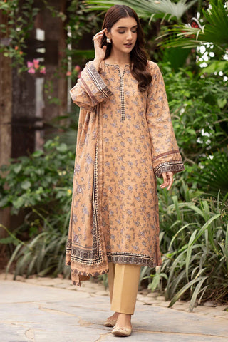 Rang by Motifz Digital Printed Khaddar Unstitched 3Pc Suit OPALINE-4370