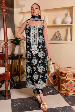 Rashid Textile Allure Luxury Embroidered Cambric Unstitched 3pc suit 8111