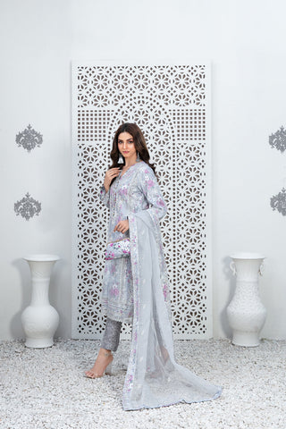 Tawakkal Fabrics Mah-e-Meer Embroidered Fancy Suit D-9922