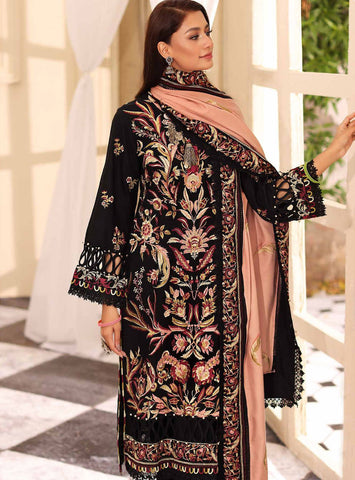 Gul Ahmed 3 Pc Pashmina Shawl Unstitched Dress (PS 07)