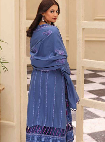 Gul Ahmed 3 Pc Pashmina Shawl Unstitched Dress (PS 08)