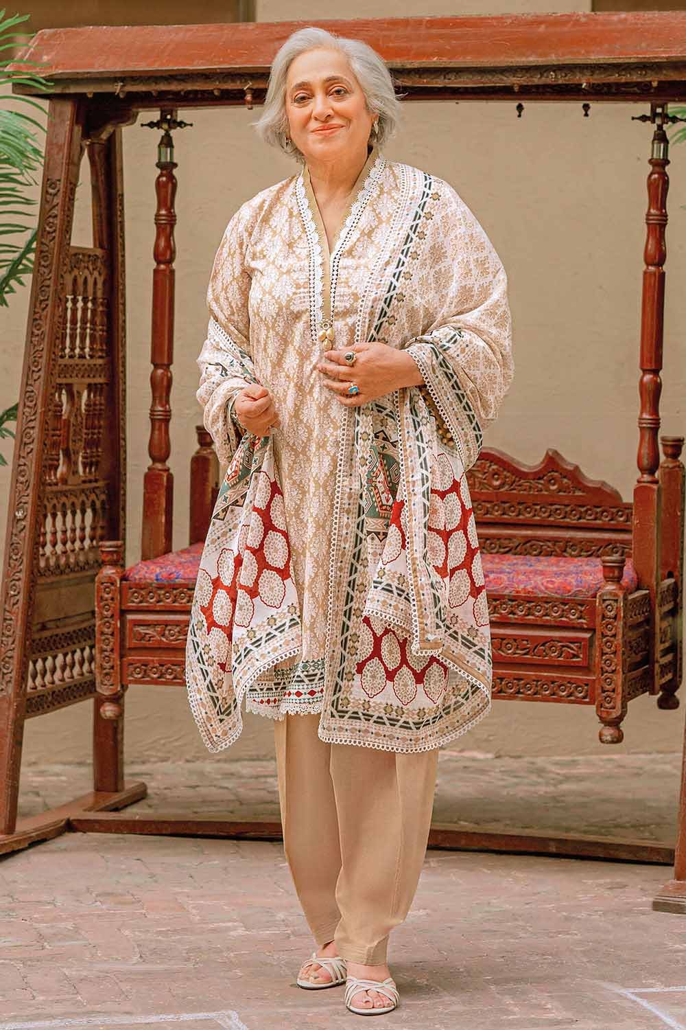 Gul Ahmed Mother's Collection Dress(MS-657)