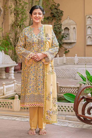 Gul Ahmed Mother's Collection Dress(MS-673)