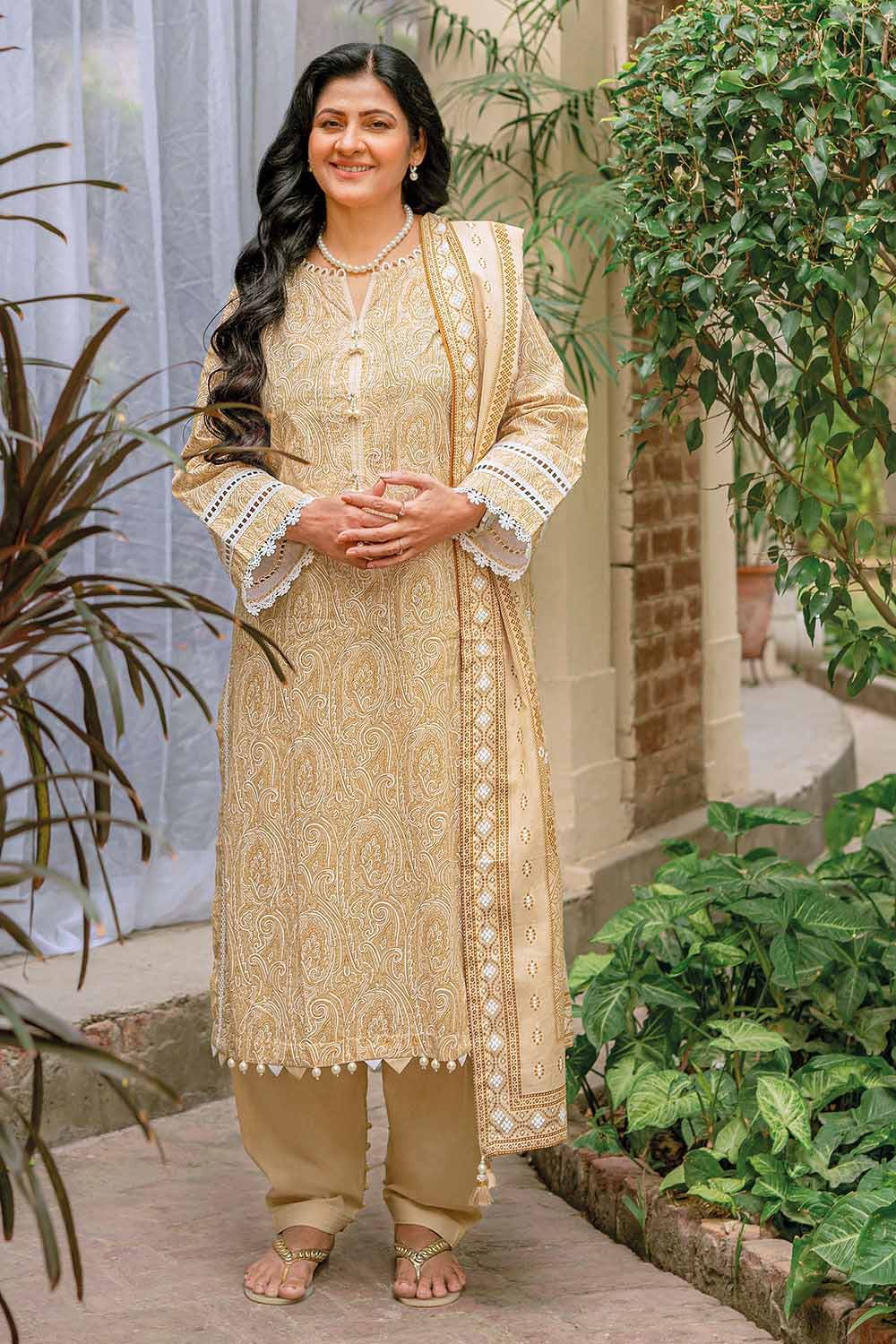 Gul Ahmed Mother's Collection Dress(MS-681)