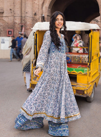 Gul Ahmed Vintage Garden Dress (MS-627)