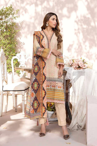 Khas Home Fashion Rutbah 3Pcs Unstitched Khaddar Suit KKE-2212