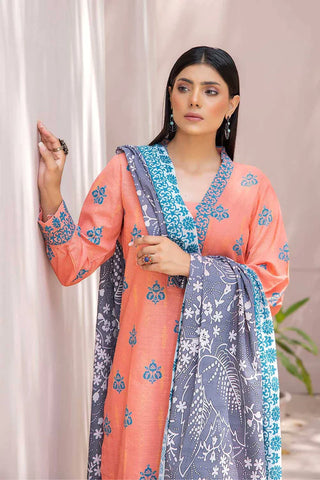 Khas Home Fashion Rutbah 3 Pcs Unstitched Khaddar Suit KKH-2199