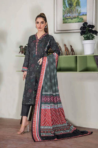 Khas Fashion Rozanah Khaddar 3pc Suit KKH-2218