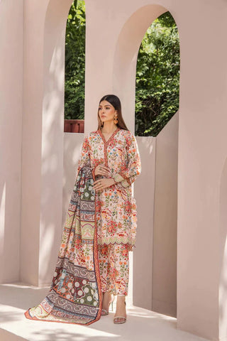 Khawab Nagar 3 Pcs Unstitched Khaddar Suit KKH-2235