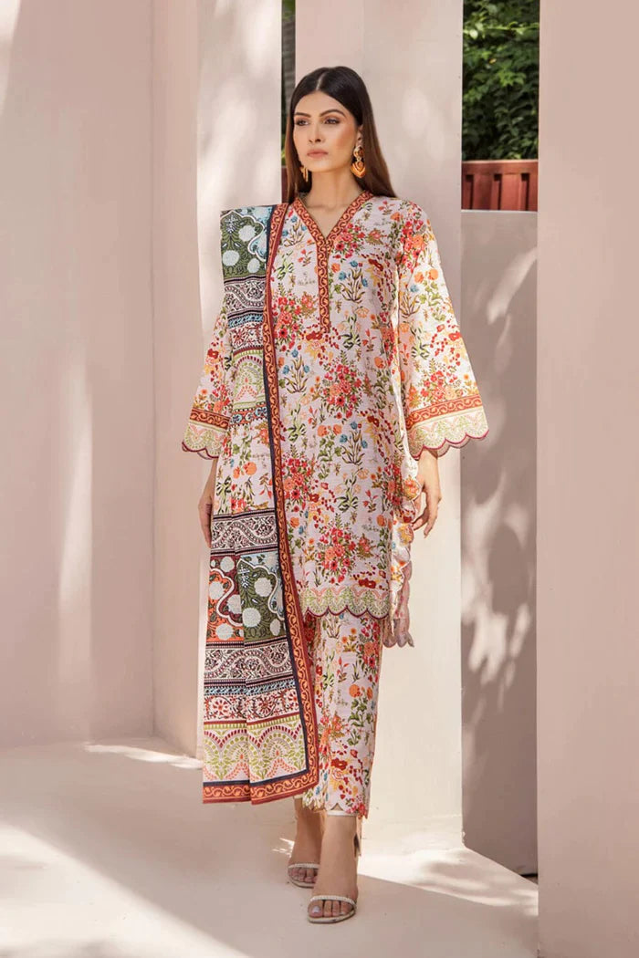 Khawab Nagar 3 Pcs Unstitched Khaddar Suit KKH-2235